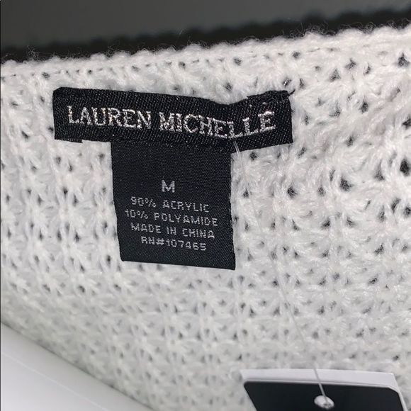 Lauren Michelle Womans Shag Long Vest SZ.M - Picture 3 of 5